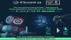 Proeffico Showcased ProAI – Advanced Video Analytics  framework at Mumbai IIT Summit